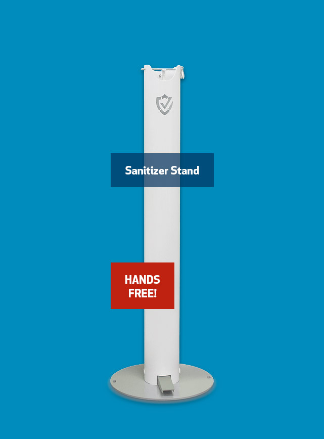 Hand sanitizer stand